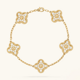 CLOVER | Golden Black Bracelet Prestige
