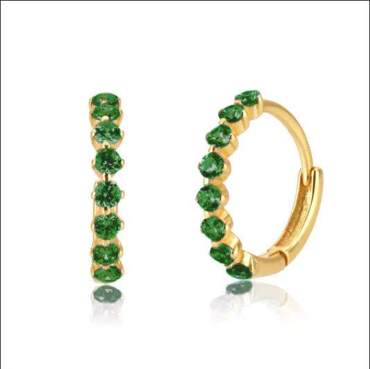 EXCLUSIVE | Tennis Gem Earrings